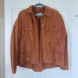We The Free Terracotta Denim Jacket